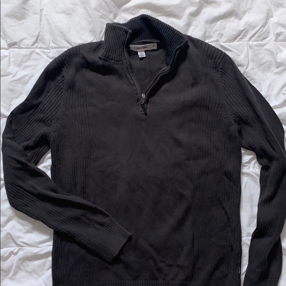 calvin klein quarter zip